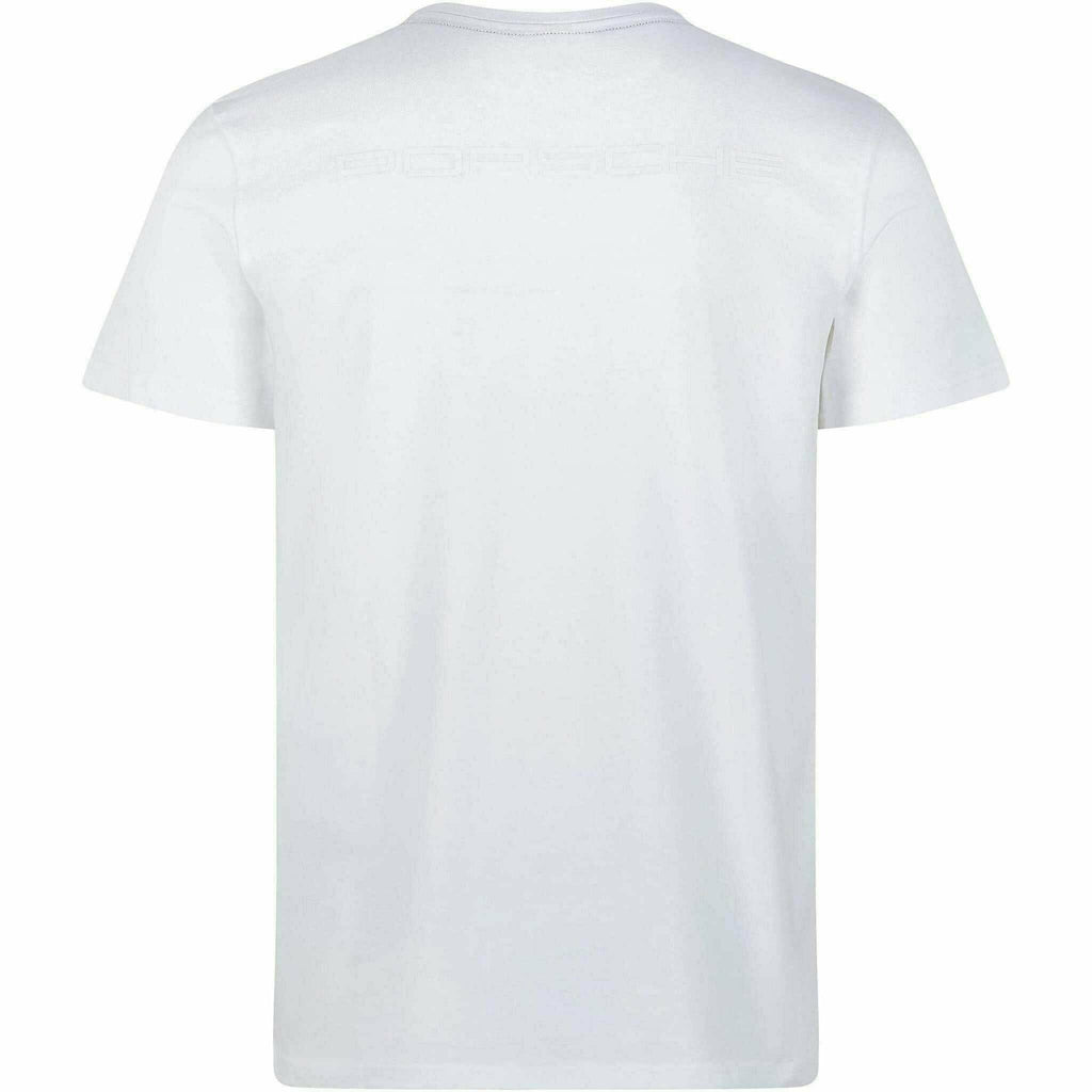 Porsche Motorsport Men's White T-Shirt T-shirts Lavender