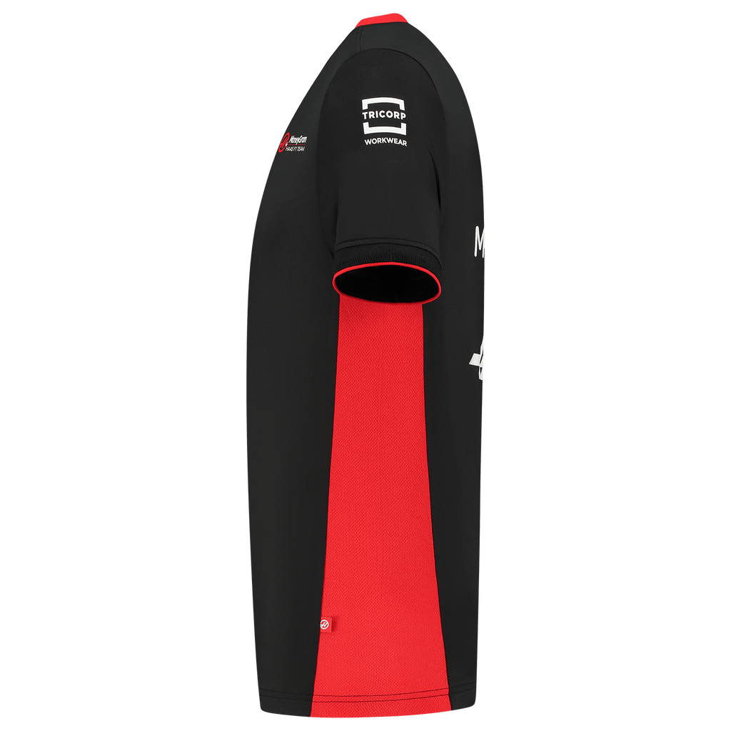 Haas Racing F1 2023 Team Fitted T-Shirt - Black T-shirts Haas F1 Racing Team 