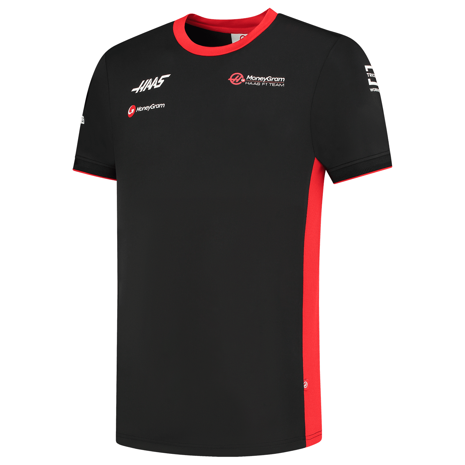 Haas Racing F1 Team Fitted T-Shirt - Black – CMC Motorsports® Haas Racing F1 Team Fitted T-Shirt - Black – CMC Motorsports®