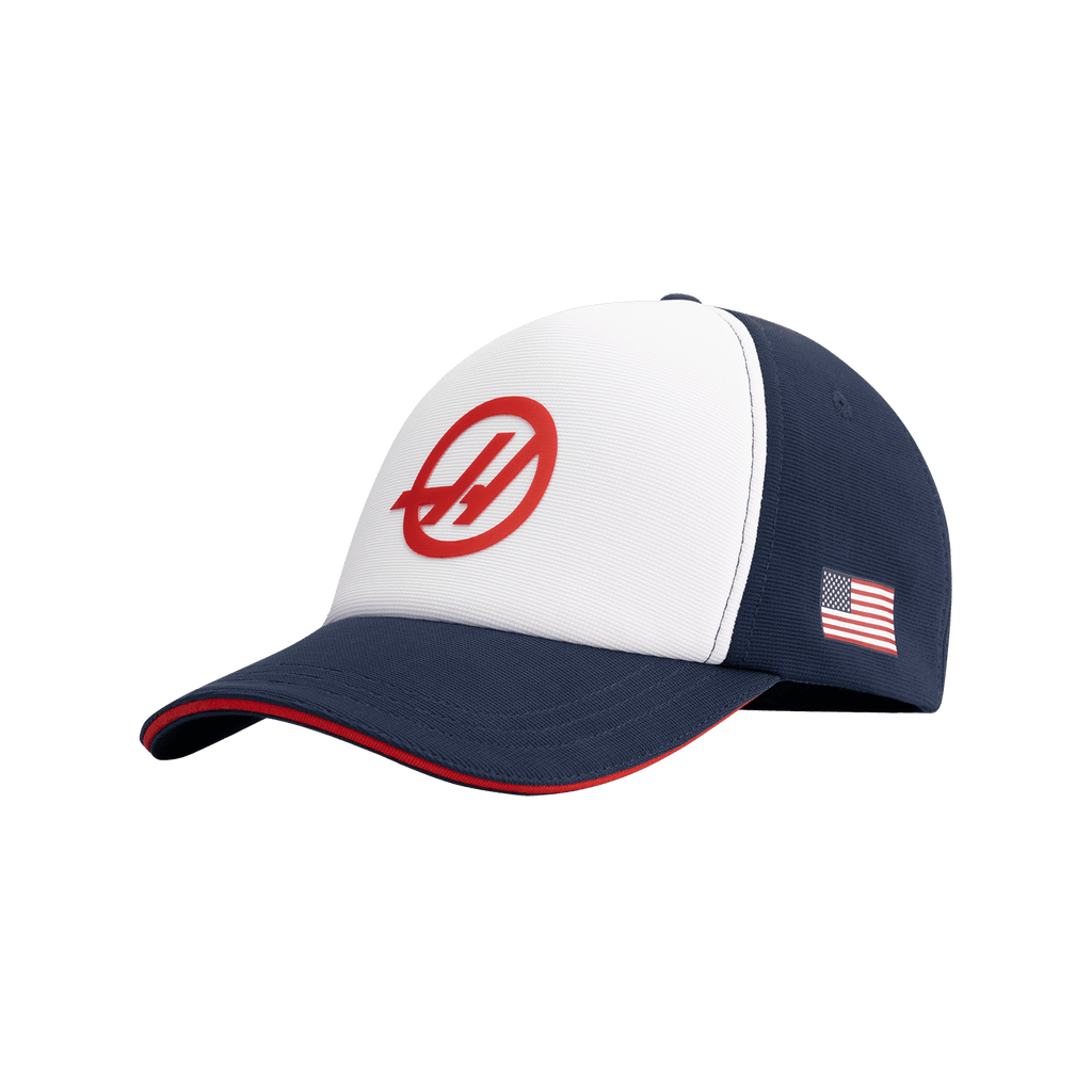 Haas Racing F1 USA Team Hat - Blue Hats Haas F1 Racing Team 