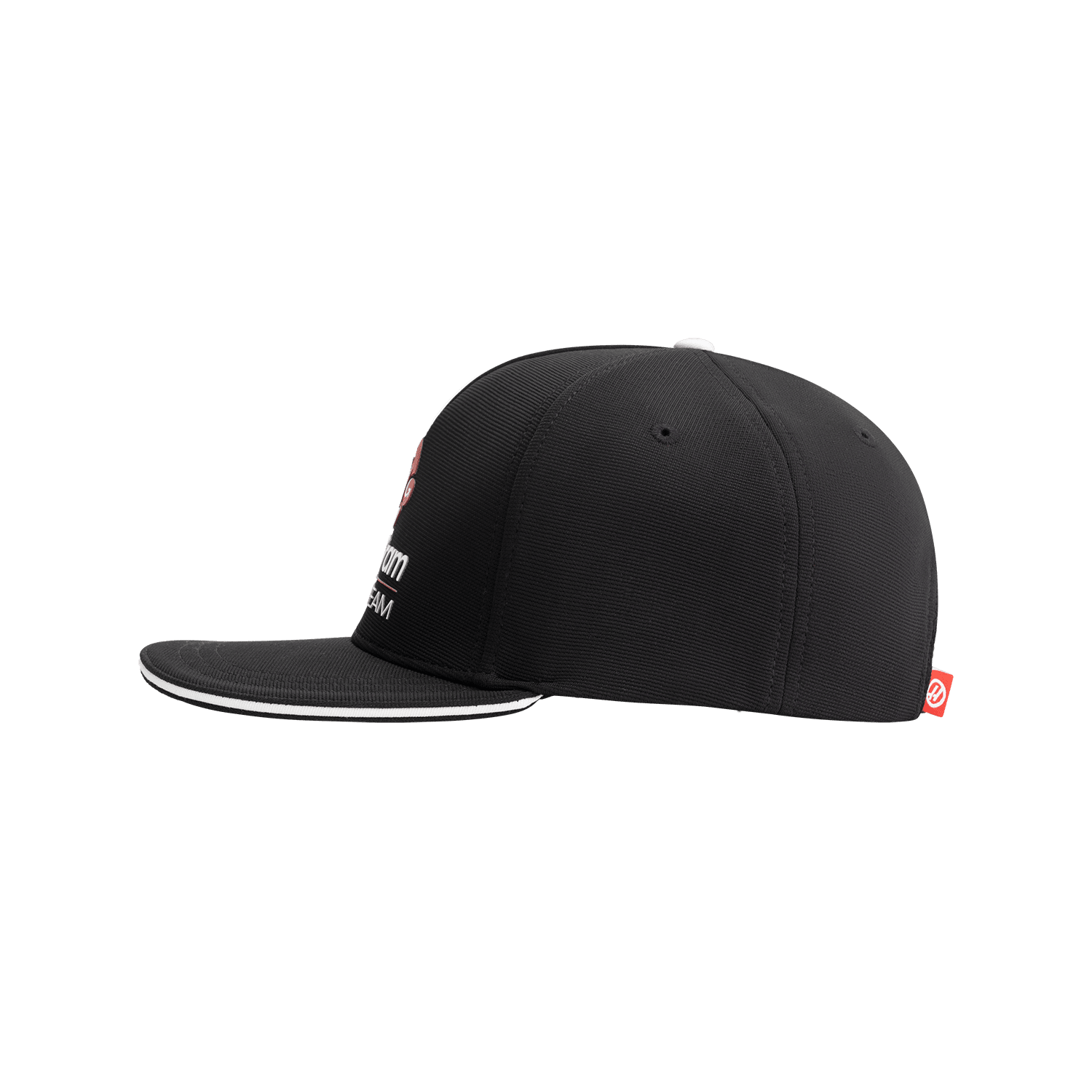 Haas Racing F1 Team Logo Hat - Black Hats Haas F1 Racing Team 