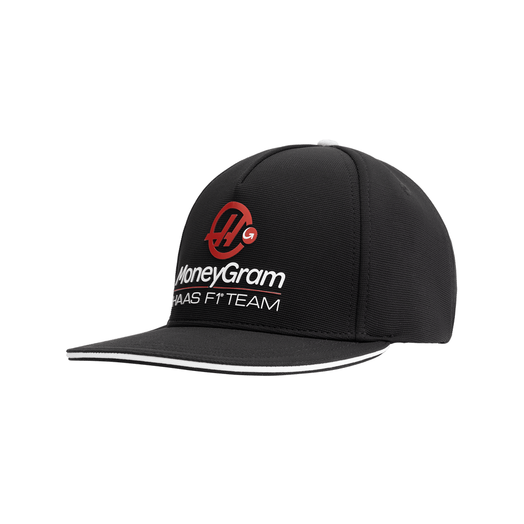 Haas Racing F1 Team Logo Hat - Black Hats Haas F1 Racing Team 