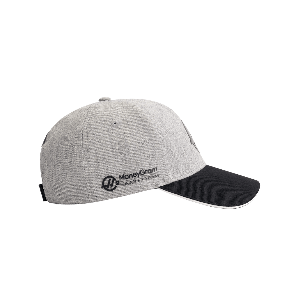 Formula 1 Hat CMC Motorsports Haas F1 Team Mono Fan Hat - Grey Racing Hat