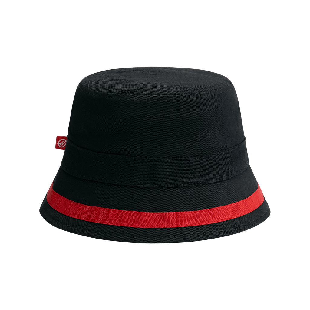 Haas Racing F1 2023 Team Bucket Hat - Black Hats Haas F1 Racing Team 