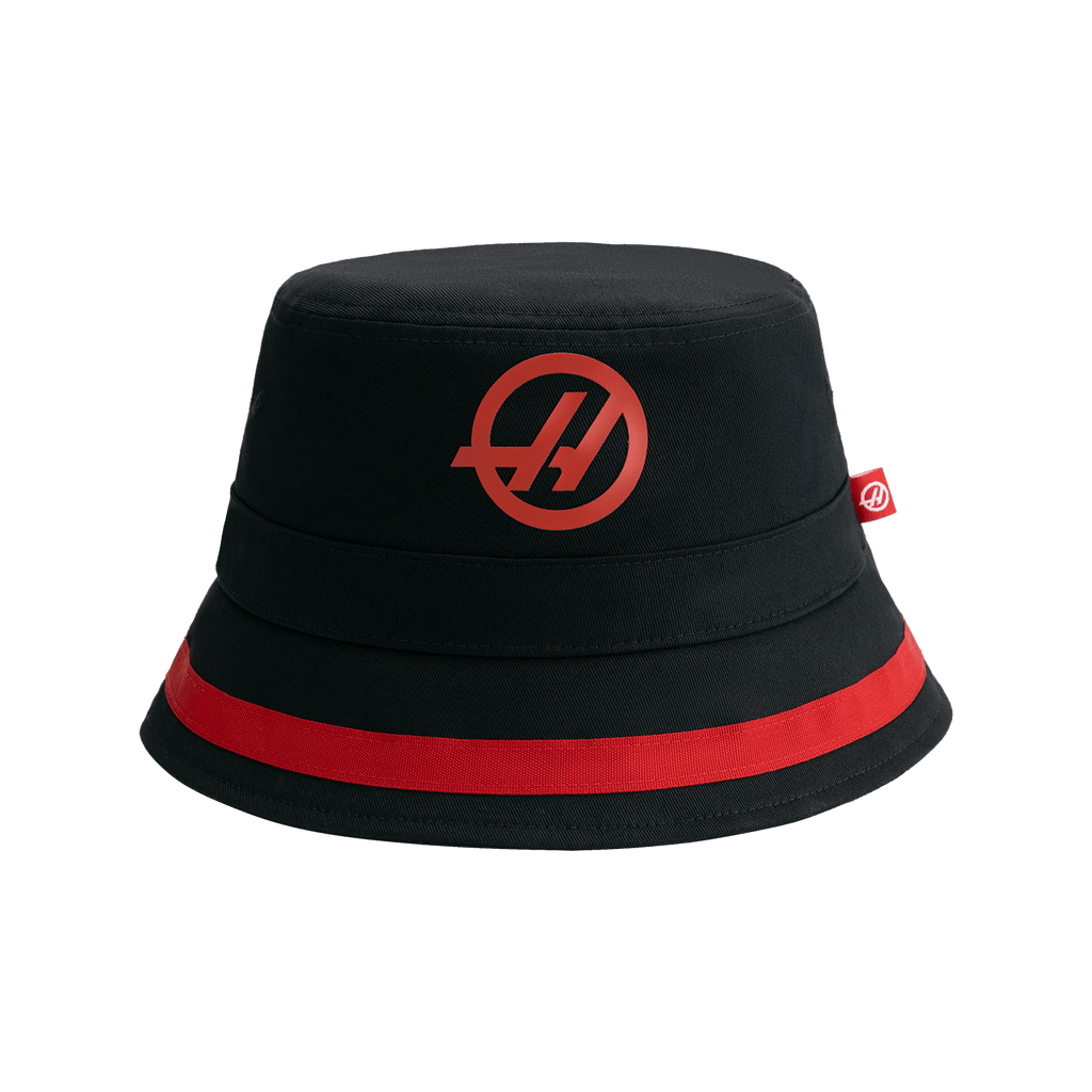 Haas Racing F1 2023 Team Bucket Hat - Black Hats Haas F1 Racing Team 