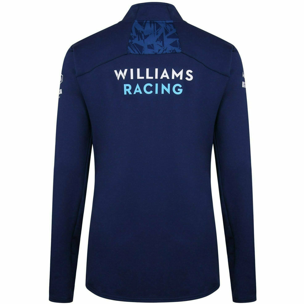 Williams Racing 2021 Women's Team Mid Layer Top-Blue Jackets Midnight Blue