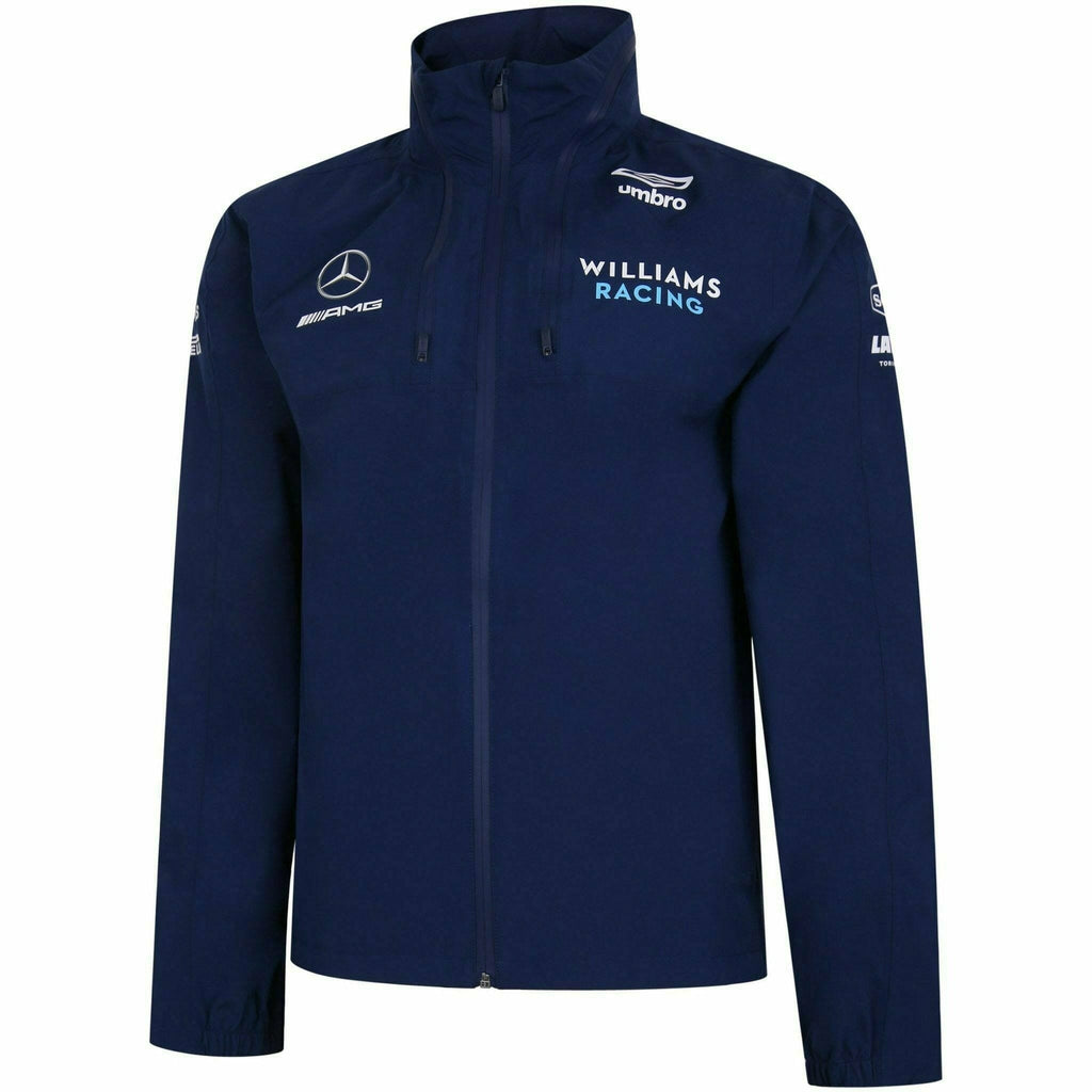Williams Racing 2021 Men's Team Performance Jacket-Blue Jackets Midnight Blue