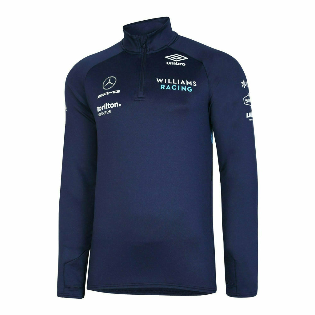 Williams Racing F1 2022 Men's Team Midlayer Jacket-Blue Jackets Dark Slate Gray