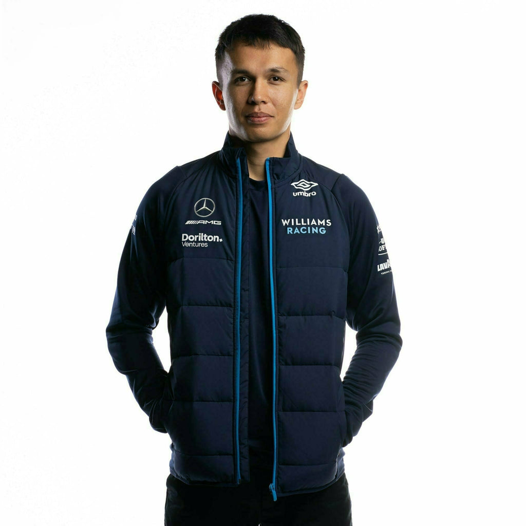 Williams Racing F1 2022 Men's Team Vest-Blue Vest Black