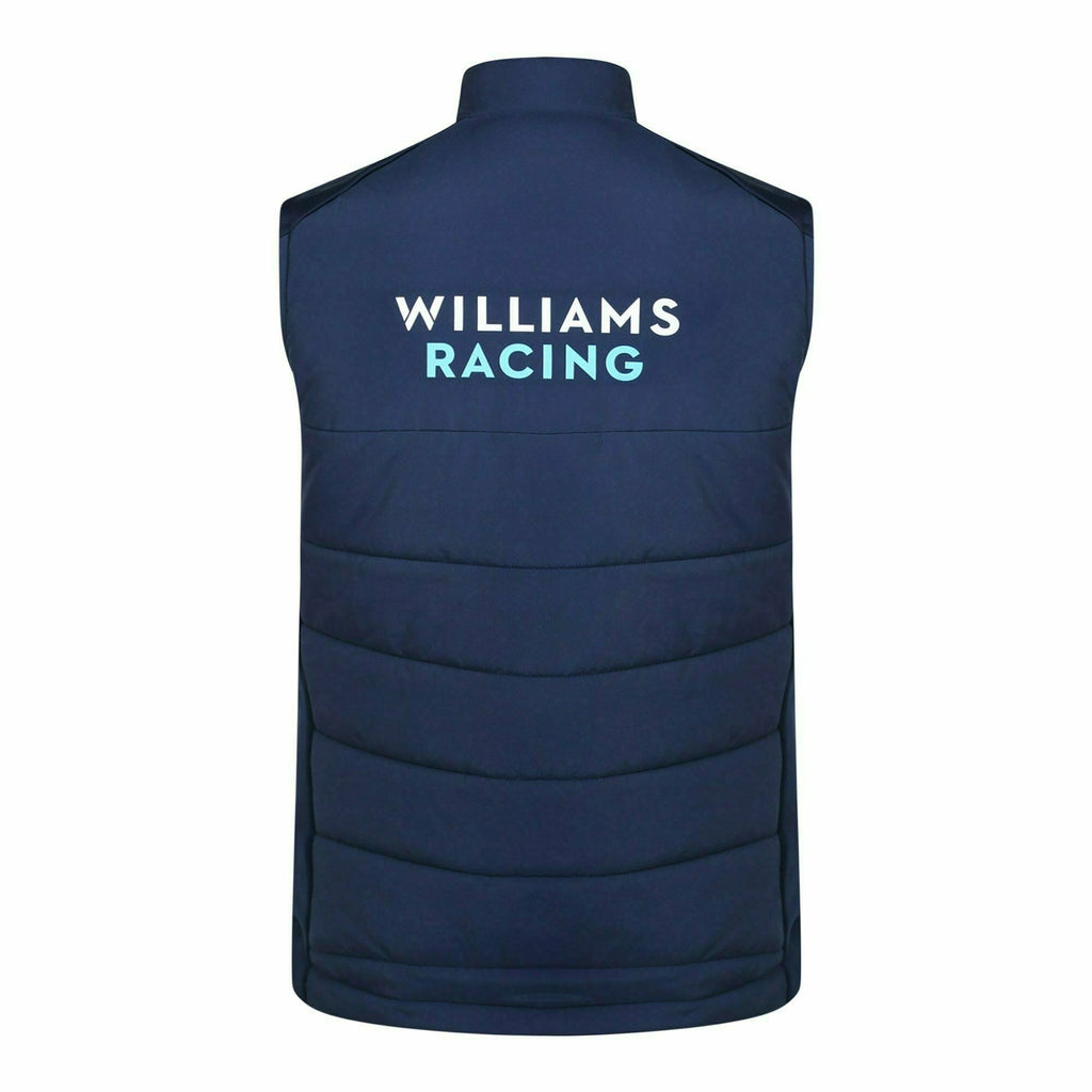 Williams Racing F1 2022 Men's Team Vest-Blue Vest Dark Slate Gray