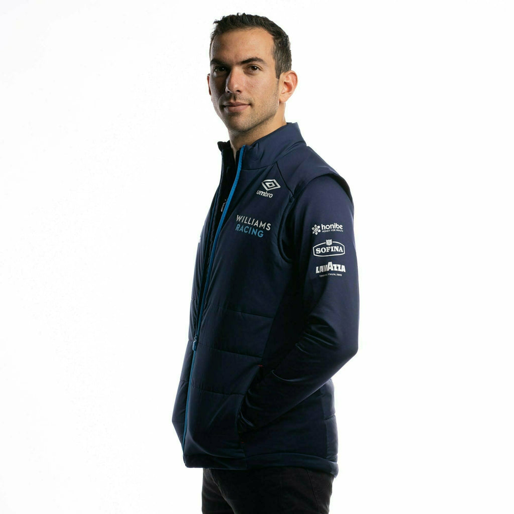 Williams Racing F1 2022 Men's Team Vest-Blue Vest Black