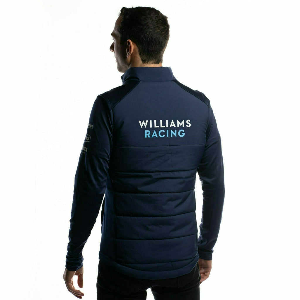 Williams Racing F1 2022 Men's Team Vest-Blue Vest Black
