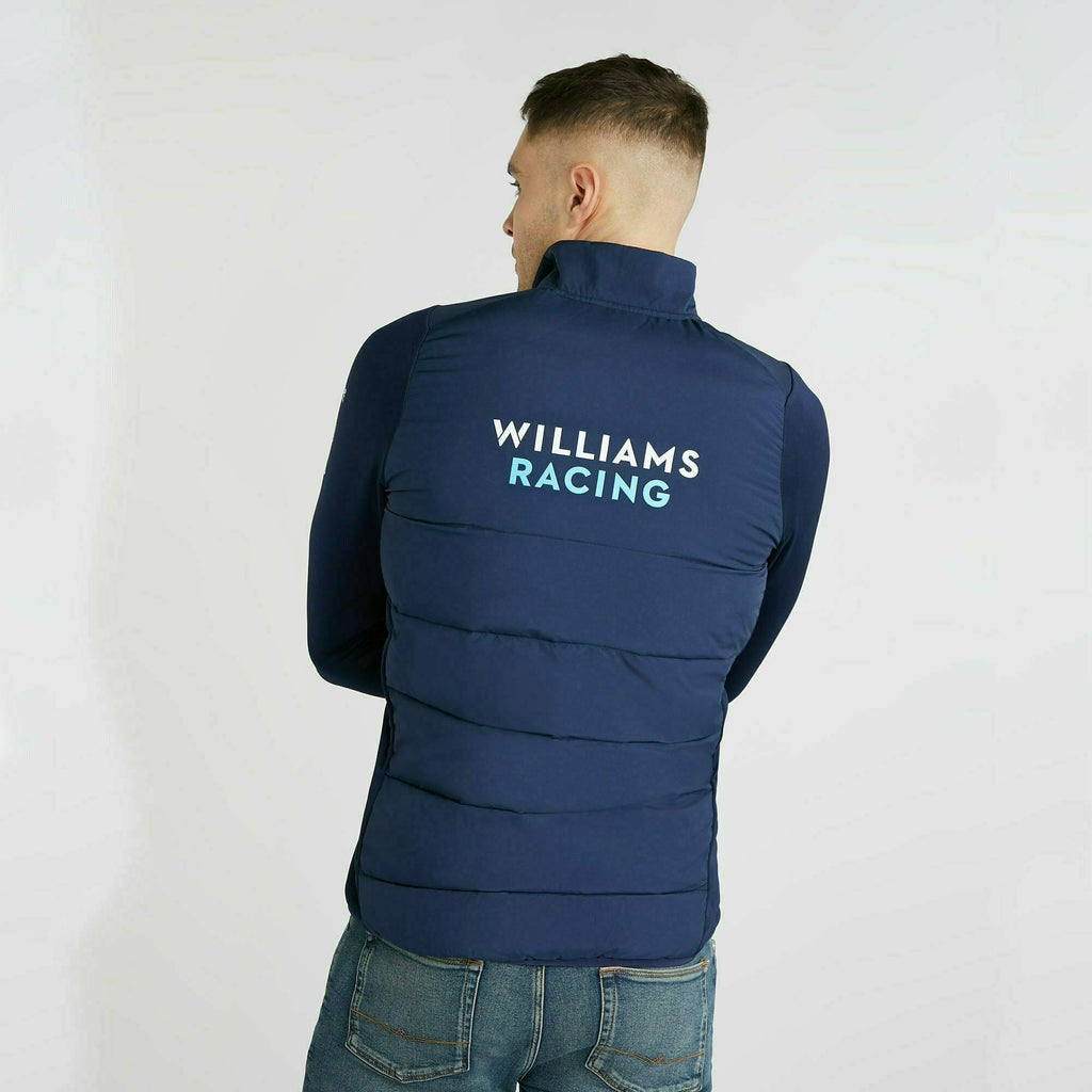 Williams Racing F1 2022 Men's Team Thermal Jacket-Blue Jackets Dark Slate Gray