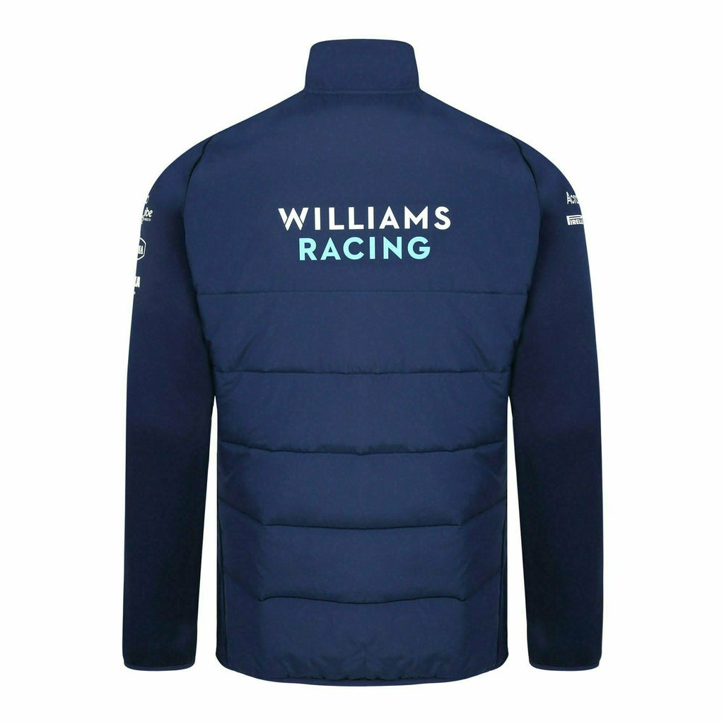 Williams Racing F1 2022 Men's Team Thermal Jacket-Blue Jackets Dark Slate Gray