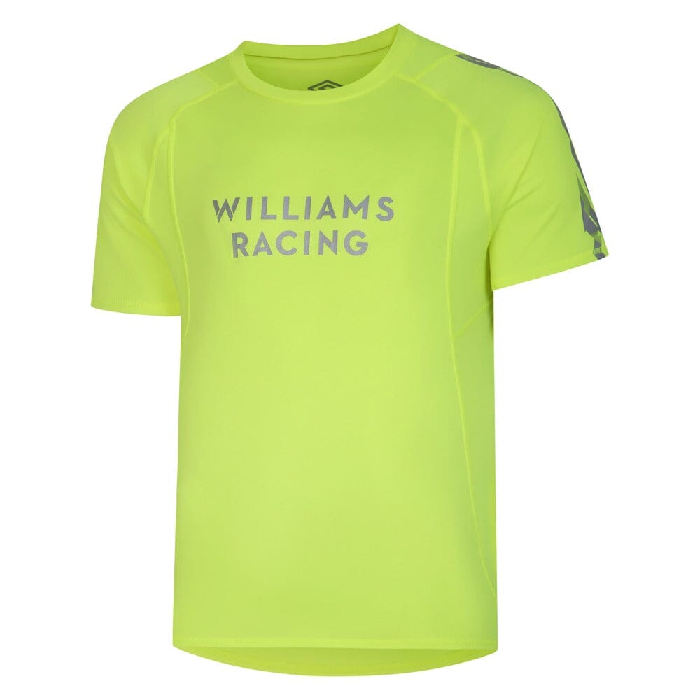 Williams Racing F1 2023 Men's Team Hazard Jersey - Yellow T-shirts Williams Racing 