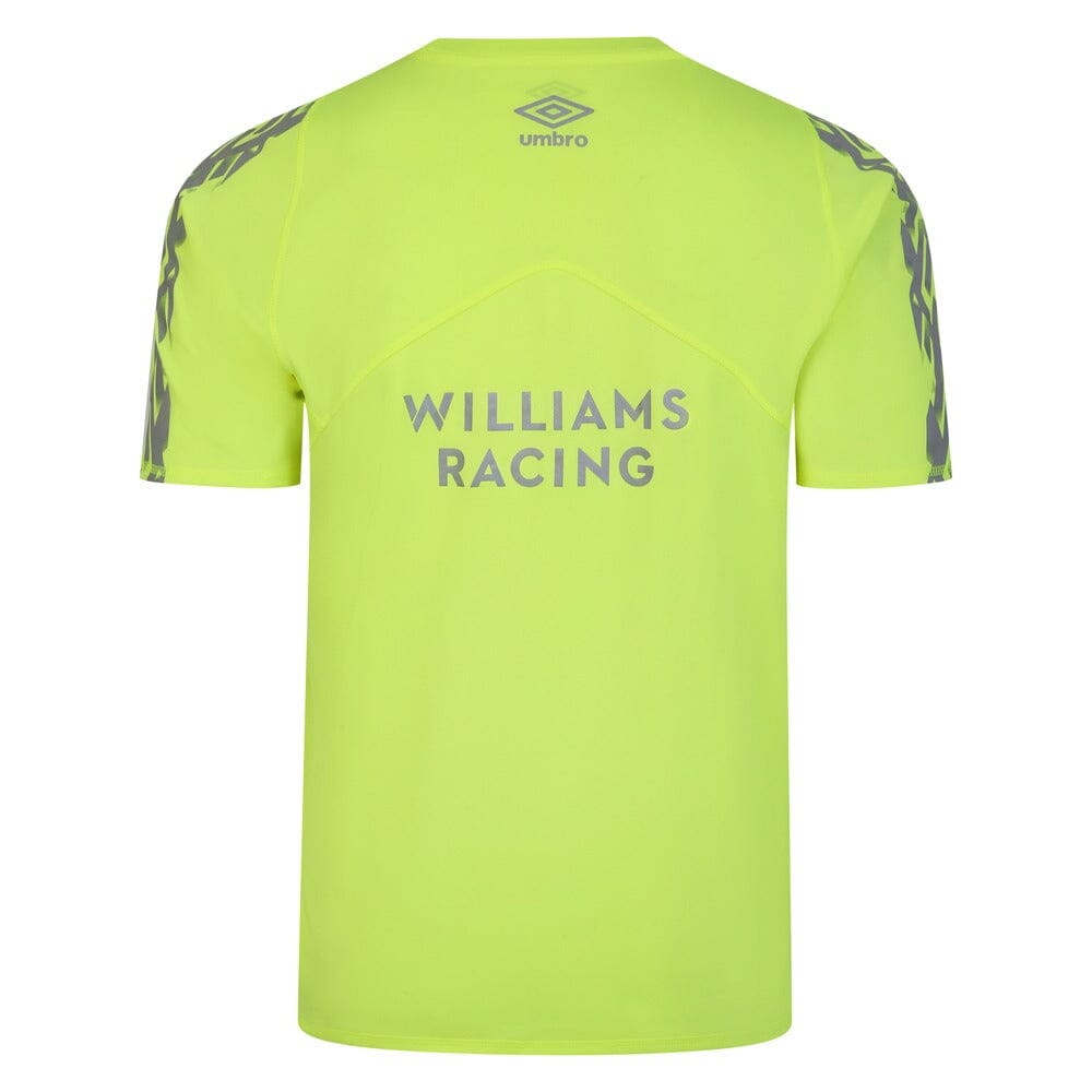 Williams Racing F1 2023 Men's Team Hazard Jersey - Yellow T-shirts Williams Racing 