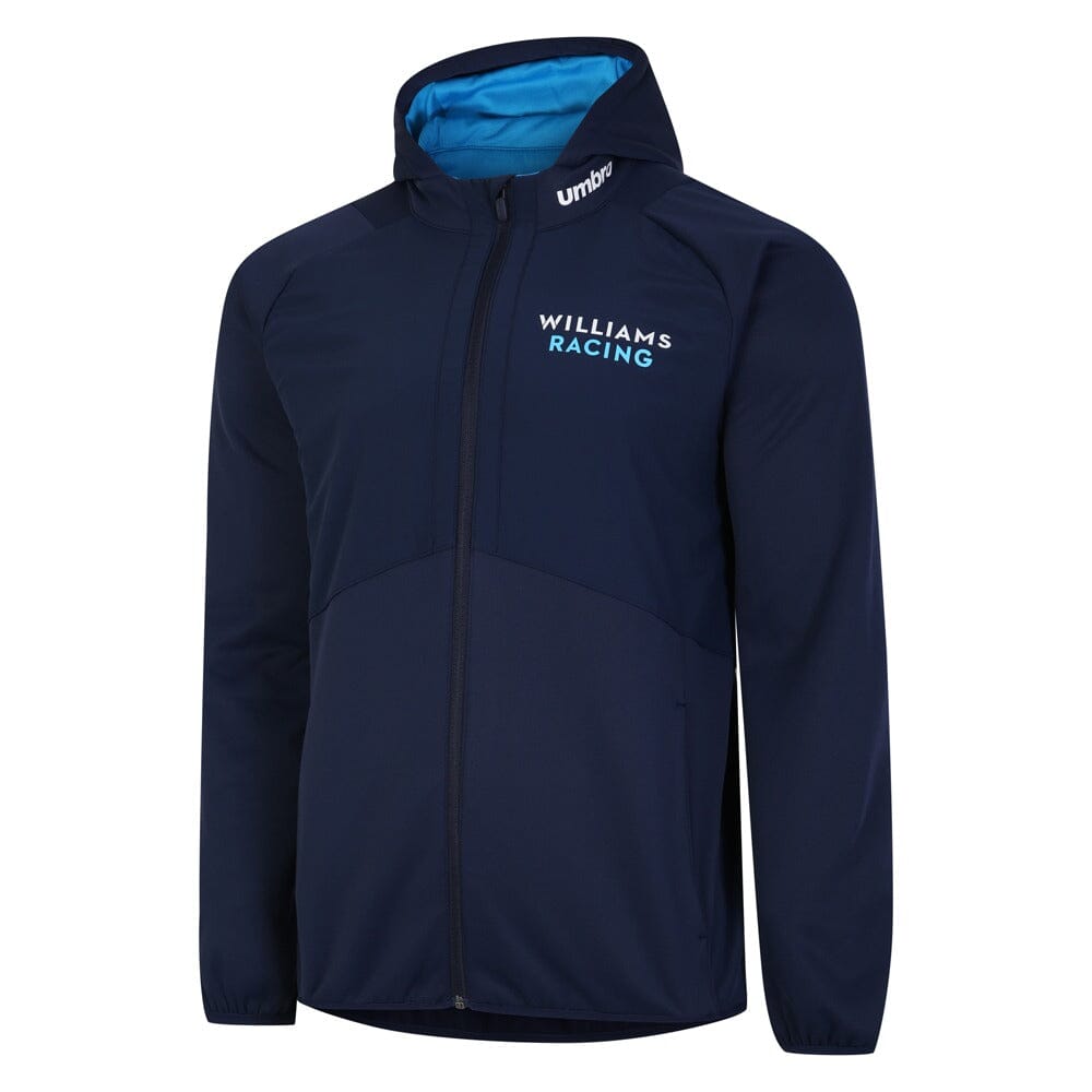 Williams Racing F1 Men's Off Track Hooded Jacket - Blue Jackets Williams Racing 