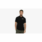 Aston Martin F1 Men's Essential Polo Shirt -Black/Green Polos White Smoke