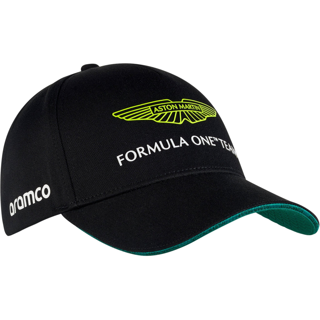 Aston Martin Cognizant F1 2023  Team Hat- Green/Black/White Hats Black