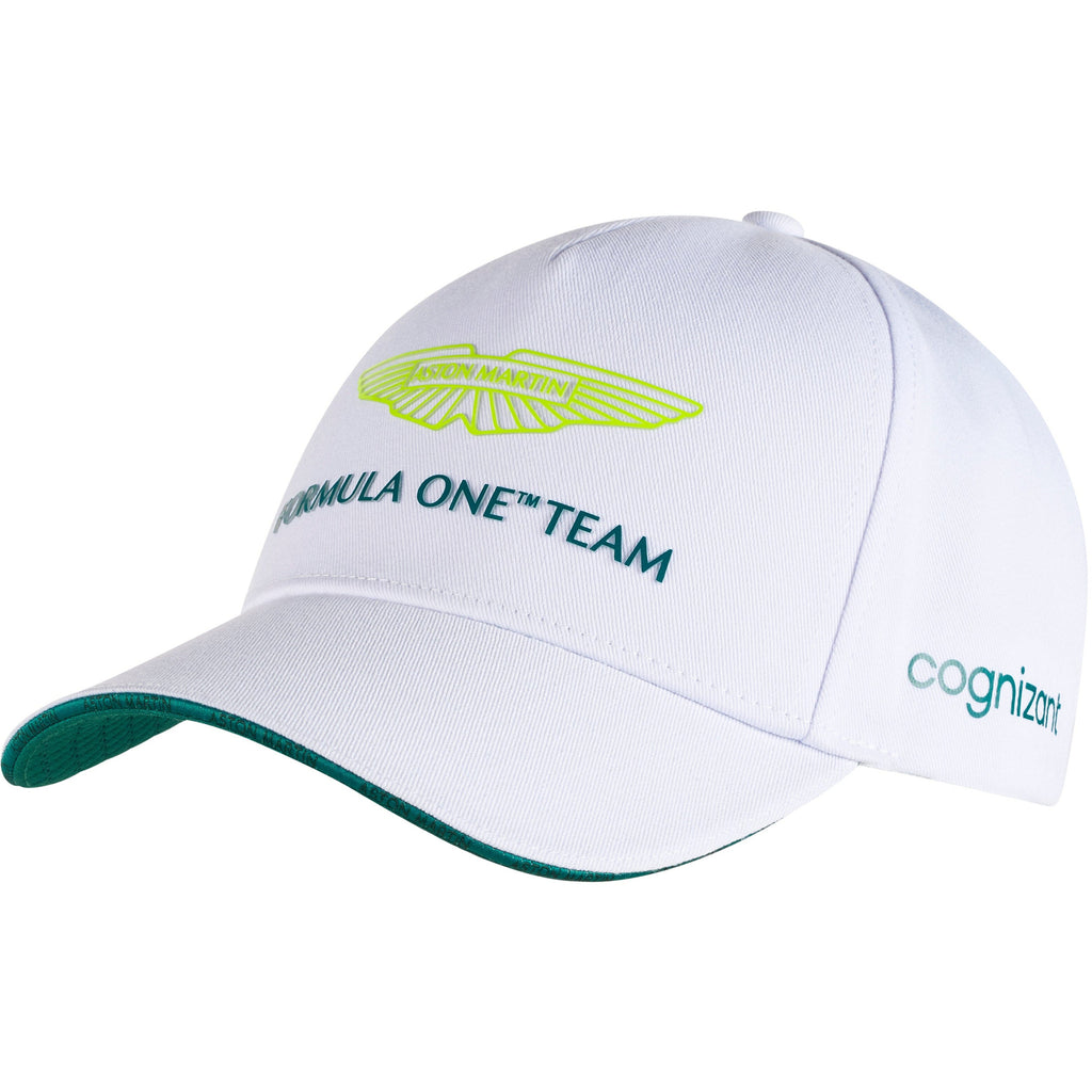 Aston Martin Cognizant F1 2023  Team Hat- Green/Black/White Hats Lavender