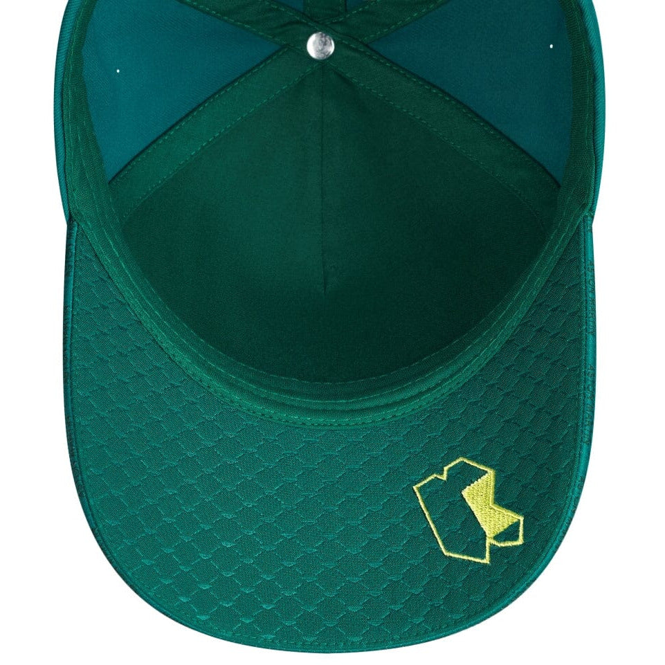 Aston Martin Cognizant F1 2023 Fernando Alonso Team Hat- Lime/Green Hats Dark Slate Gray