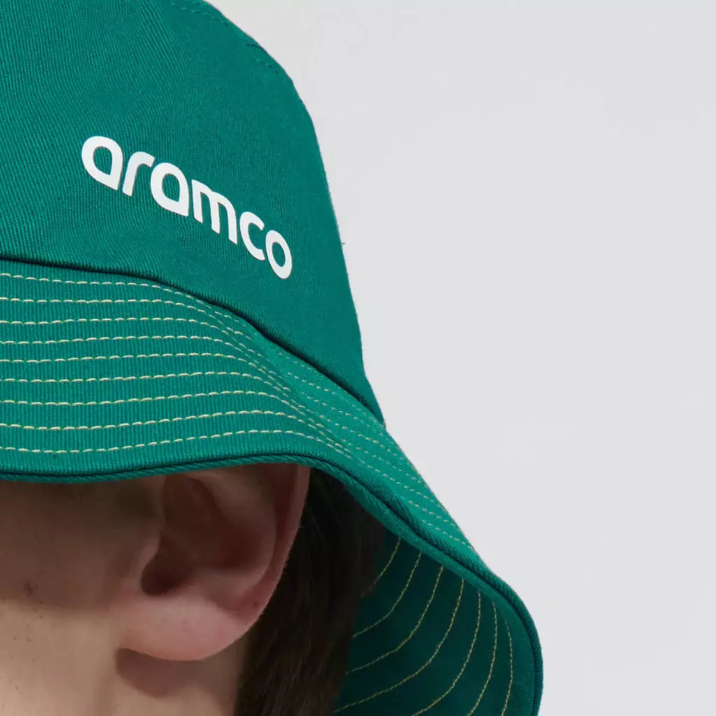 Aston Martin Cognizant F1 2023 Team Bucket Hat- Green Hats Aston Martin F1 