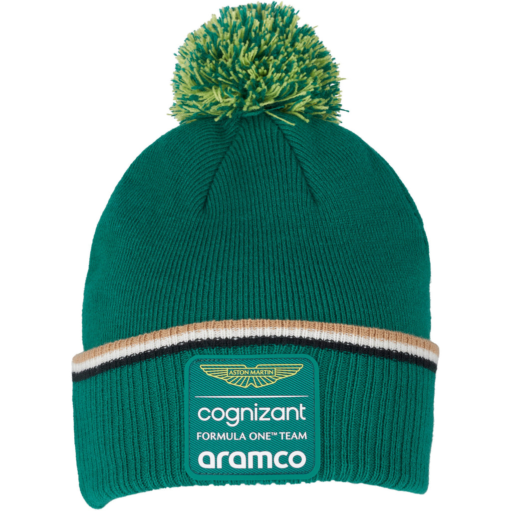 Aston Martin Cognizant F1 2023 Team Beanie- Green Hats Aston Martin F1 