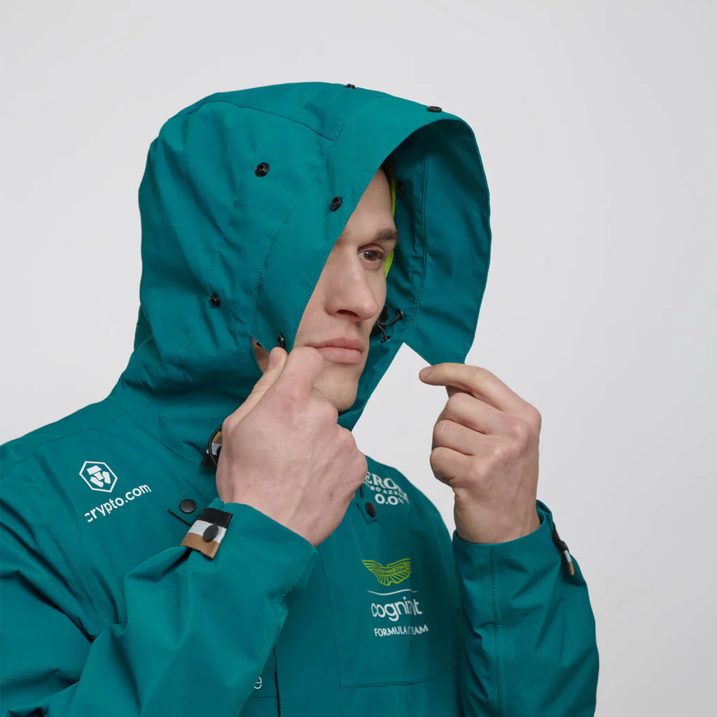 Aston Martin Cognizant F1 2023 Men's Team Jacket- Green Jackets Aston Martin F1 