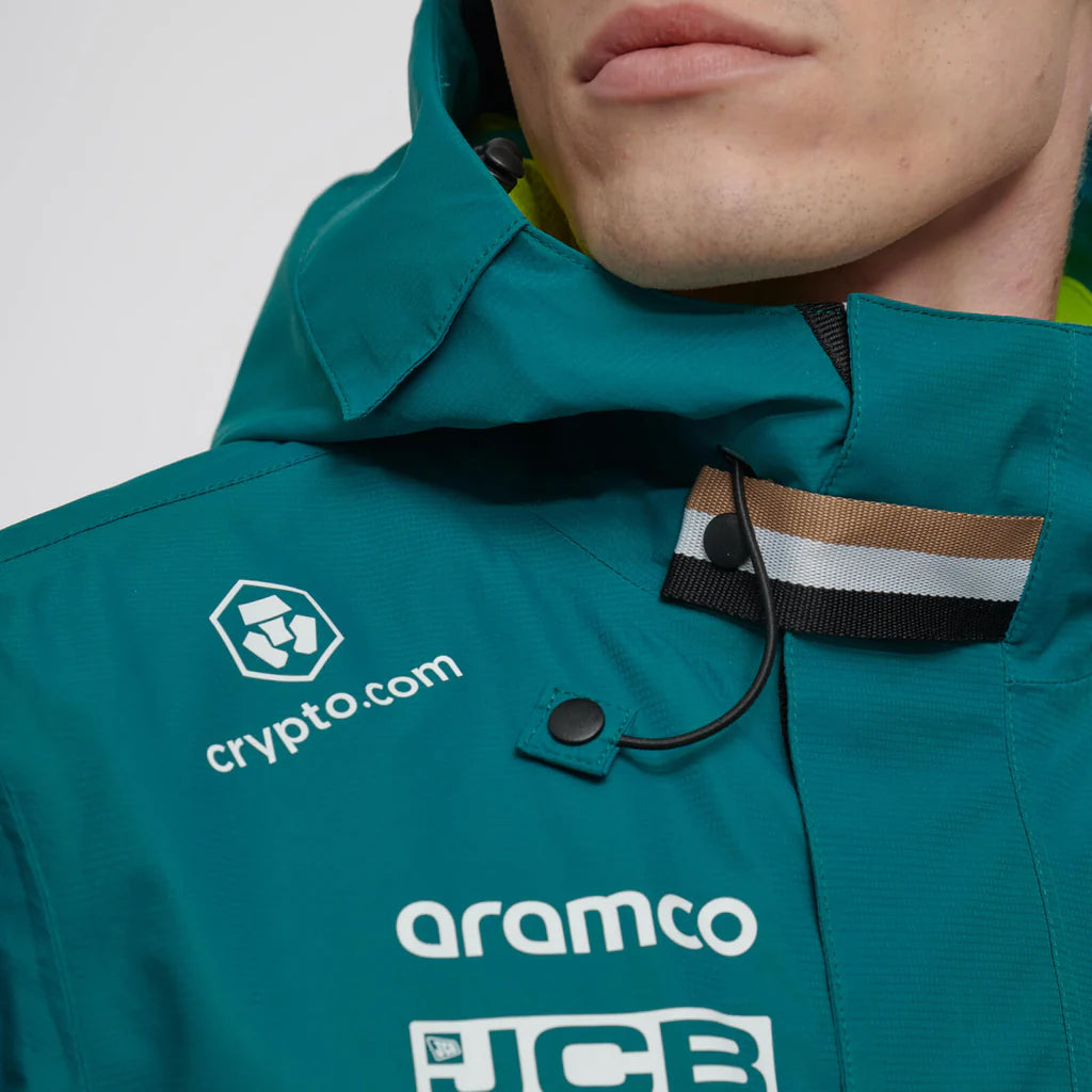 Aston Martin Cognizant F1 2023 Men's Team Jacket- Green Jackets Aston Martin F1 