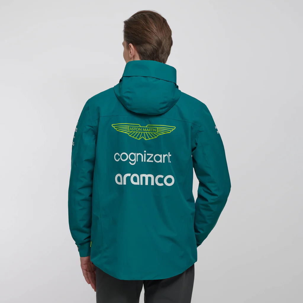 Aston Martin Cognizant F1 2023 Men's Team Jacket- Green Jackets Aston Martin F1 
