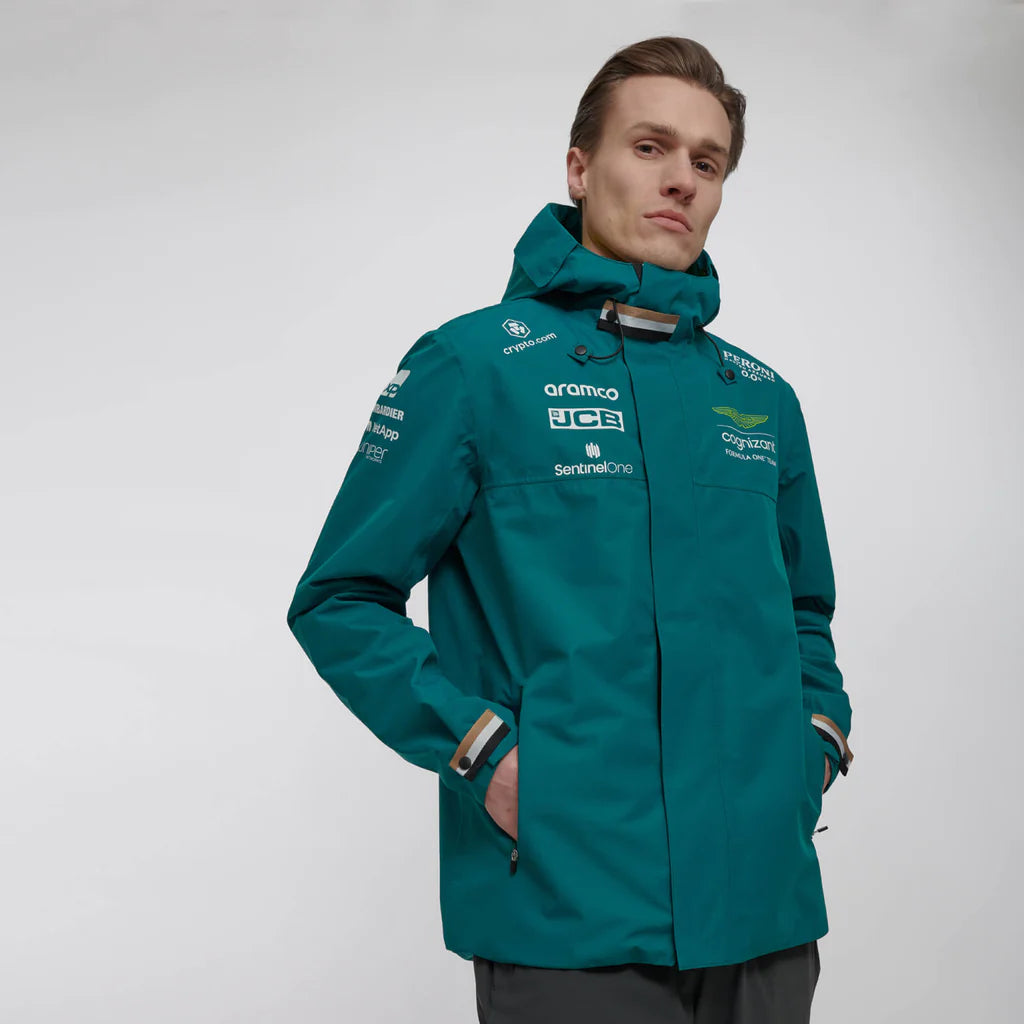 Aston Martin Cognizant F1 2023 Men s Team Jacket Green CMC