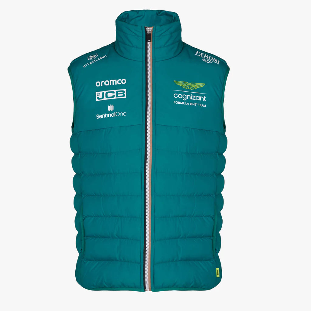 Aston Martin Cognizant F1 2023 Men's Team Vest- Green Vest Aston Martin F1 