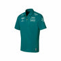 Aston Martin Cognizant F1 2022 Men's Team Polo Shirt- Green Polos Dark Slate Gray
