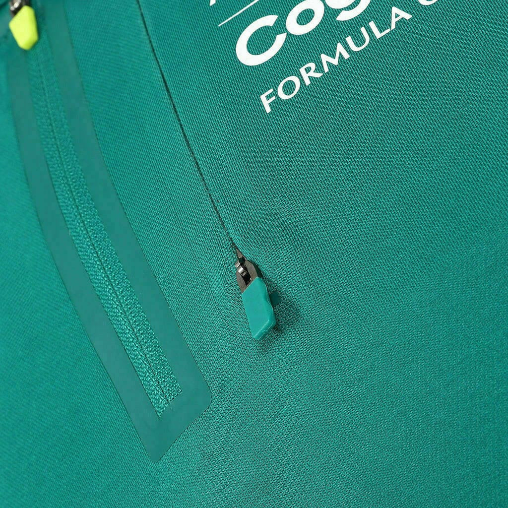 Aston Martin Cognizant F1 2022 Men's Team Polo Shirt- Green Polos Dark Cyan