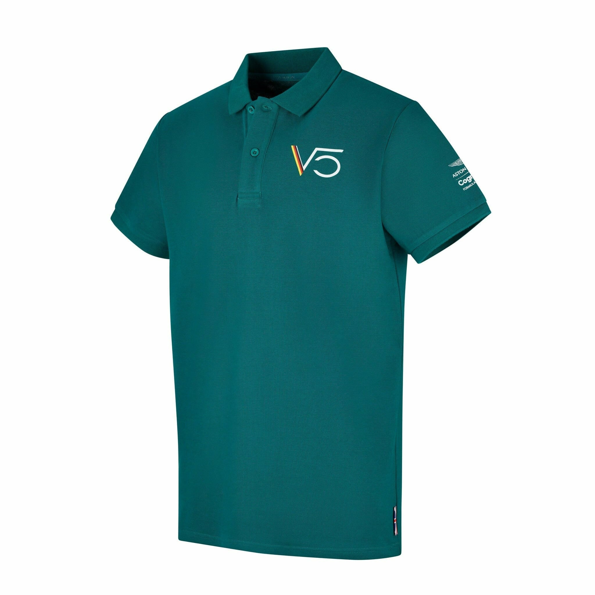 Aston Martin F1 Sebastian Vettel Polo Shirt Polos Dark Slate Gray