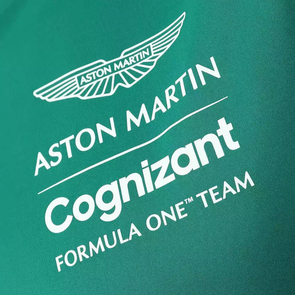 Aston Martin Cognizant F1 2022 Men's Lance Stroll Driver T-Shirt- Green T-shirts Sea Green