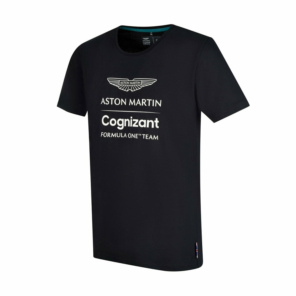 Aston Martin Cognizant F1 Men's Lifestyle T-Shirt T-shirts Black