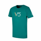 Aston Martin F1 Sebastian Vettel Men's T-Shirt T-shirts Dark Cyan