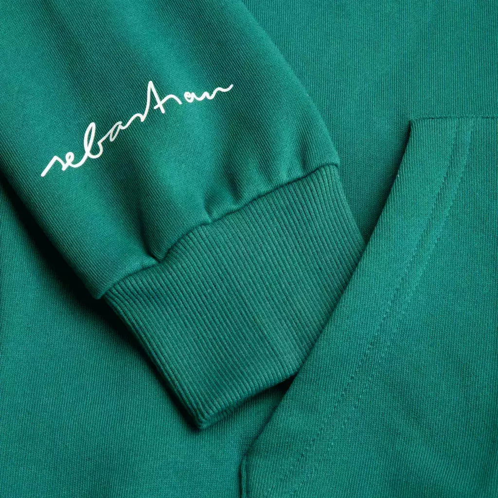 Aston Martin F1 Sebastian Vettel Hoodie Hoodies Sea Green