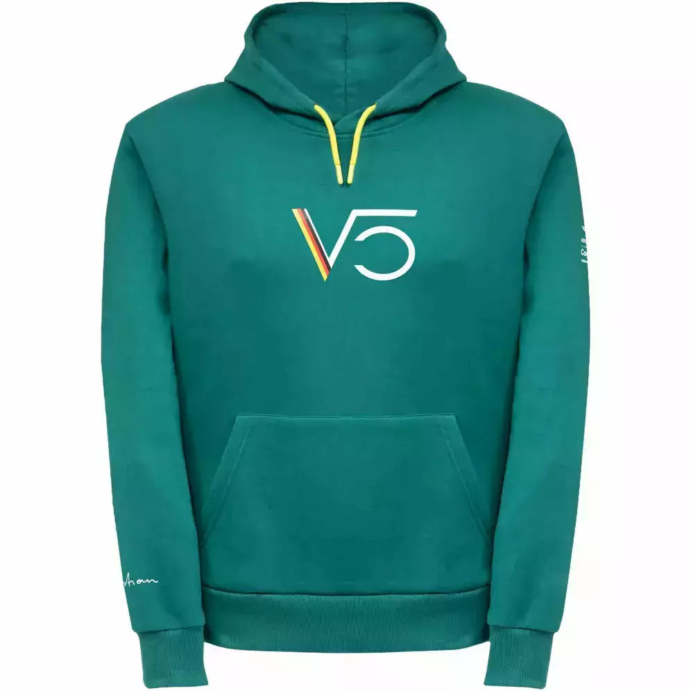 Aston Martin F1 Sebastian Vettel Hoodie Hoodies Dark Cyan