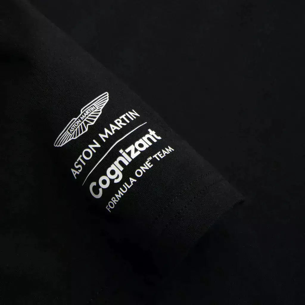 Aston Martin Cognizant F1 Lifestyle Graphic T-Shirt T-shirts Black