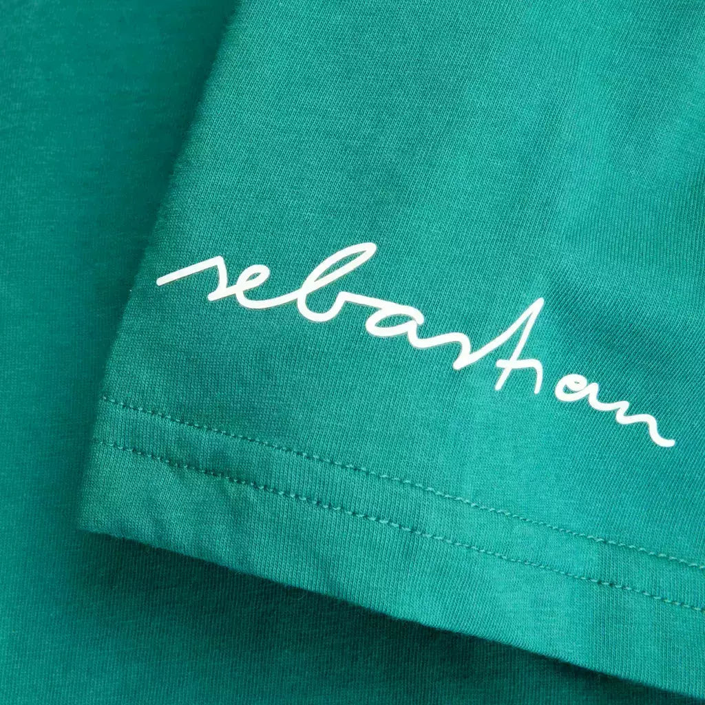 Aston Martin F1 Sebastian Vettel Men's T-Shirt T-shirts Dark Cyan