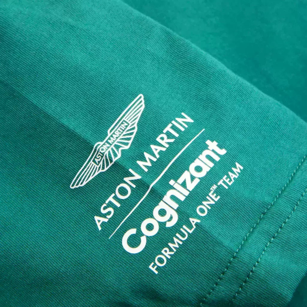 Aston Martin F1 Sebastian Vettel Men's T-Shirt T-shirts Dark Cyan
