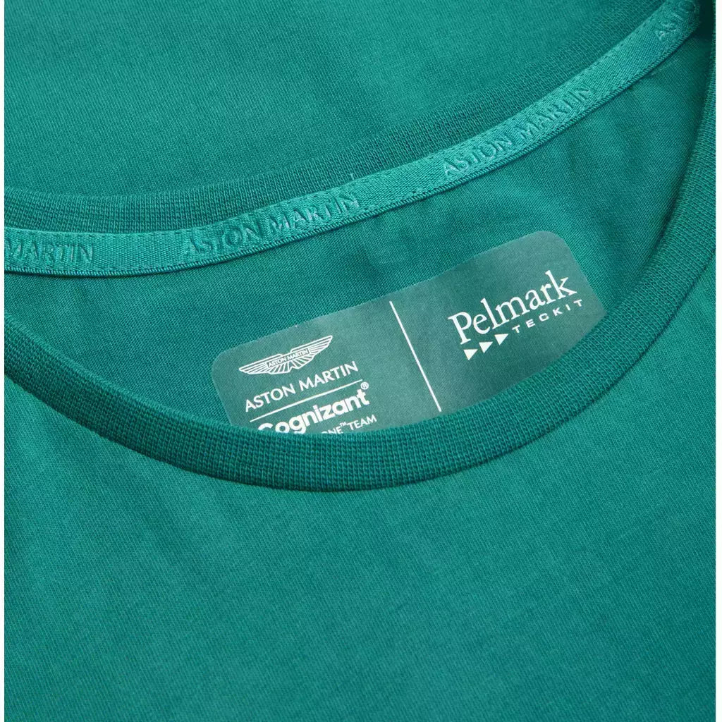 Aston Martin F1 Sebastian Vettel Men's T-Shirt T-shirts Dark Cyan