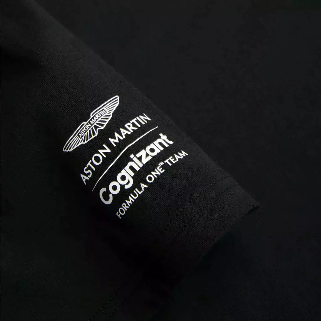 Aston Martin F1 Sebastian Vettel Men's T-Shirt T-shirts Black