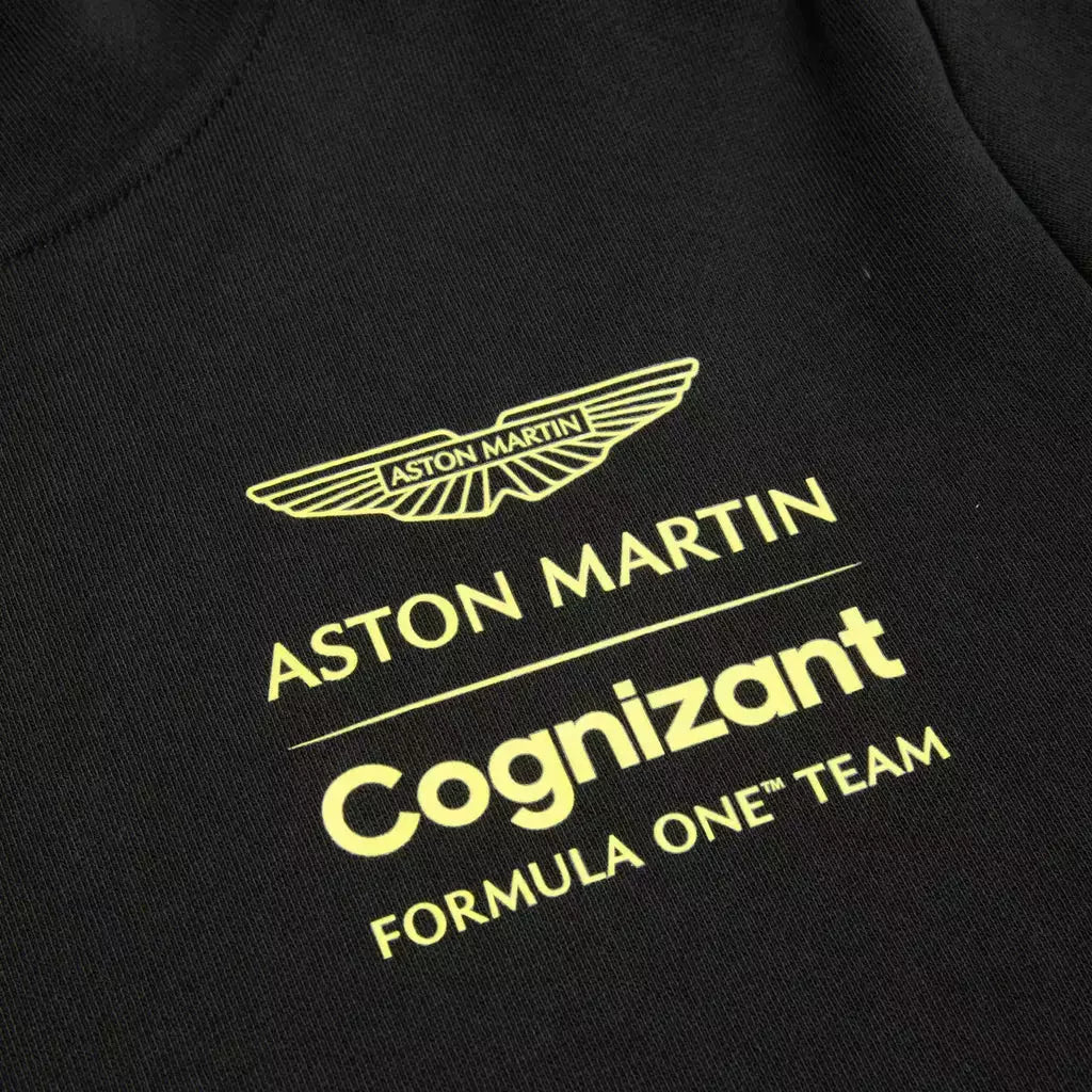 Aston Martin F1 Kids Lifestyle Hoody Hoodies Black