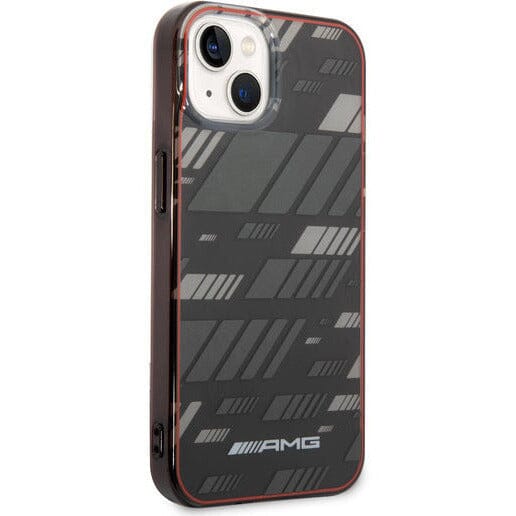 Mercedes-AMG Petronas PC/TPU BLACK TRANSPARENT DOUBLE LAYER CASE - iPhone 14 Phone Cases Dark Slate Gray