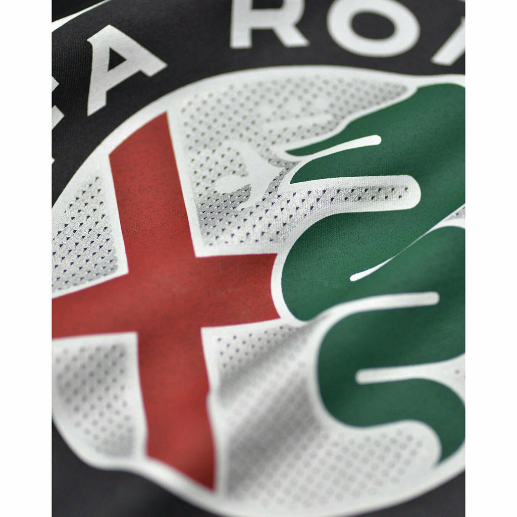Alfa Romeo Racing Men's Classic Large Logo T-Shirt T-shirts Dark Slate Gray