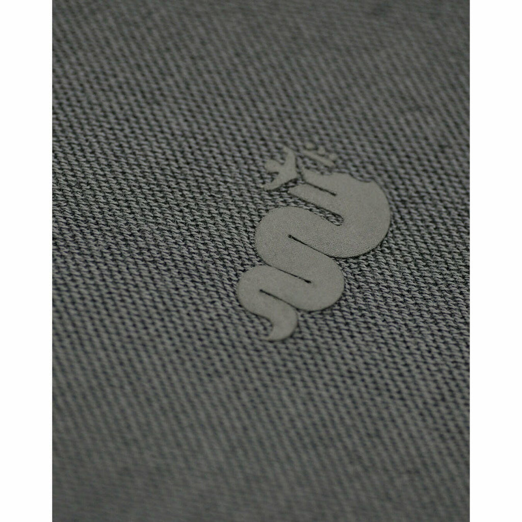 Alfa Romeo Racing Men's Small Serpent Logo Roundneck Sweatshirt Sweatshirt Dim Gray