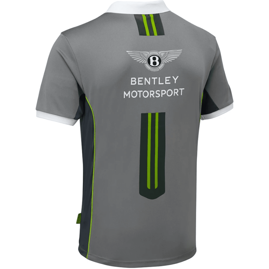 Bentley Motorsports Men's Team Polo Shirt Polos Dim Gray